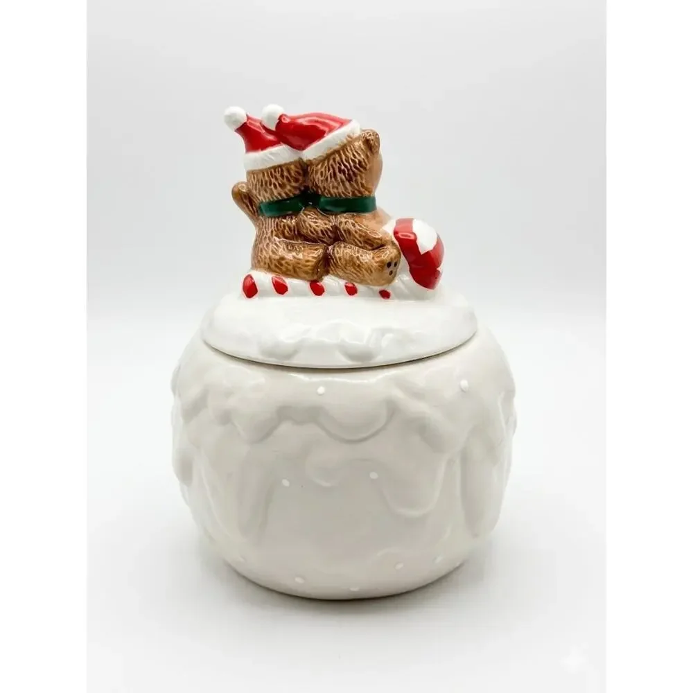 Christmas in July - House of Lloyd Christmas Around the World Snowball Candy Jar